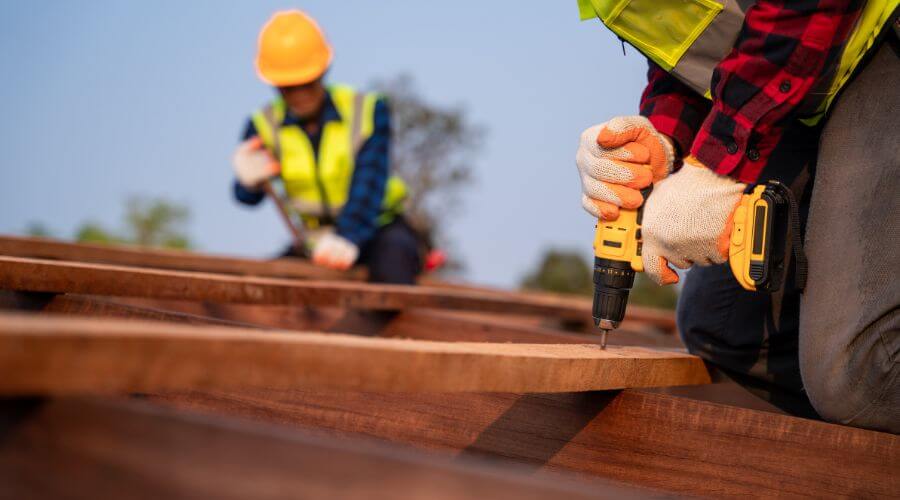 Professional New roof installation in Hillister, TX